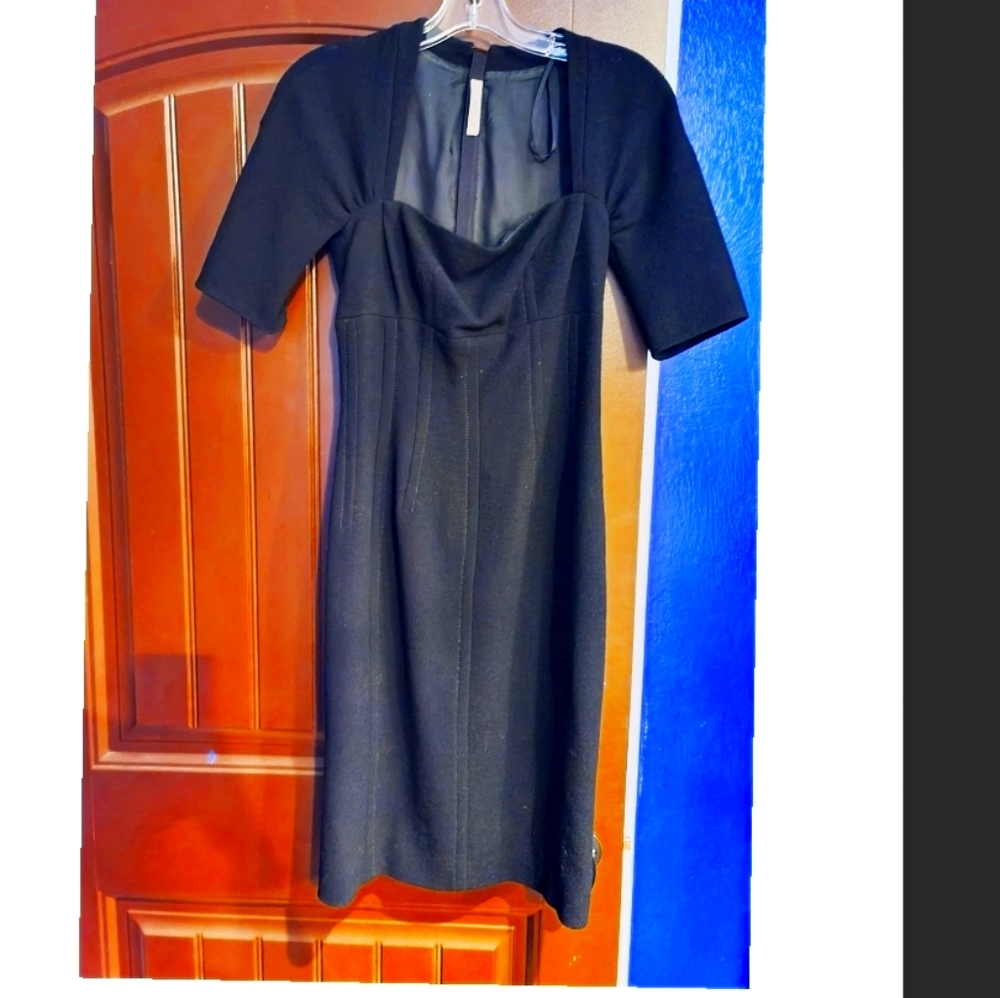 Prada black crepe dress